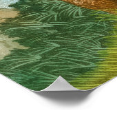 Puffin by John James Audubon ポスター (角)