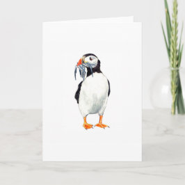 Puffin card カード