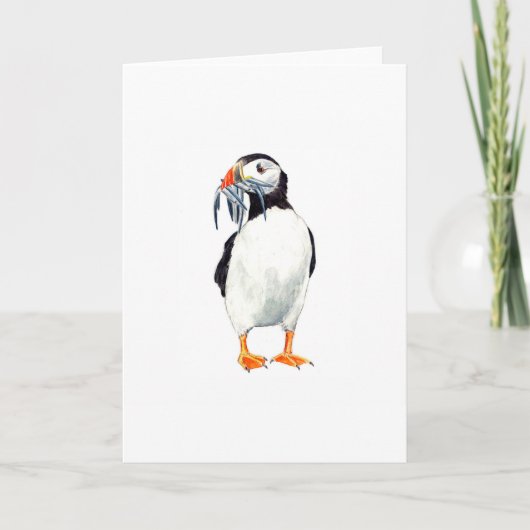 Puffin card カード (正面)