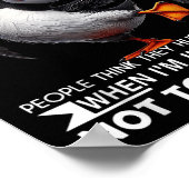 Puffin I Hate The Fact That I Cry When Im Frustrat ポスター (角)