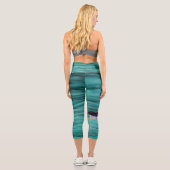 Puffin In Resurrection Bay, Alaska カプリレギンス (裏面)