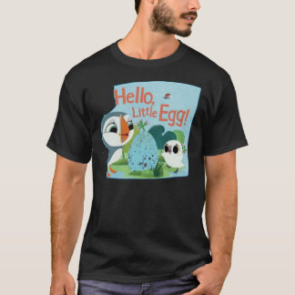 Puffin Rock- Hello Little Egg  Tシャツ