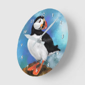 Puffin Wall Clock ラウンド壁時計 (傾斜)