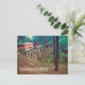Puffing Billy Steamtrain, Dandenong Ranges ポストカード (スタンド正面)