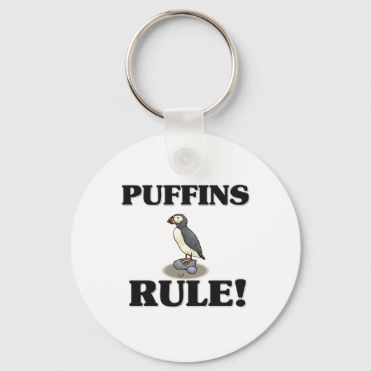 PUFFINSルール! キーホルダー (正面)
