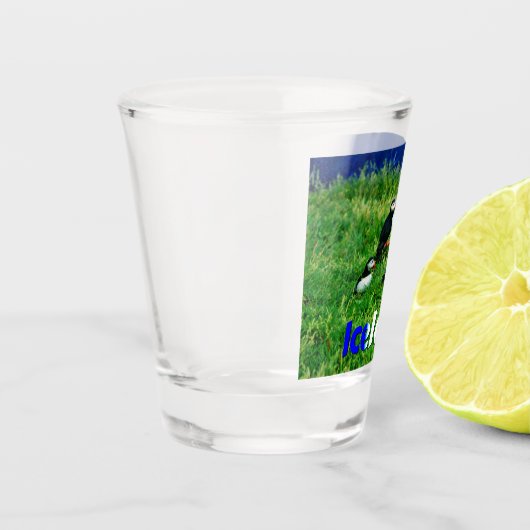 Puffins ショットグラス (左)