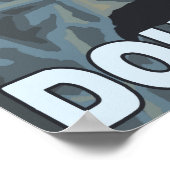 Puffins & Cruise Ship – アラスカ・ダグラス ポスター (角)