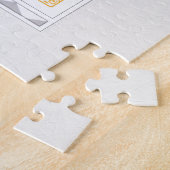 Puffins Greeting 11"x14" ジグソーパズル (側面)