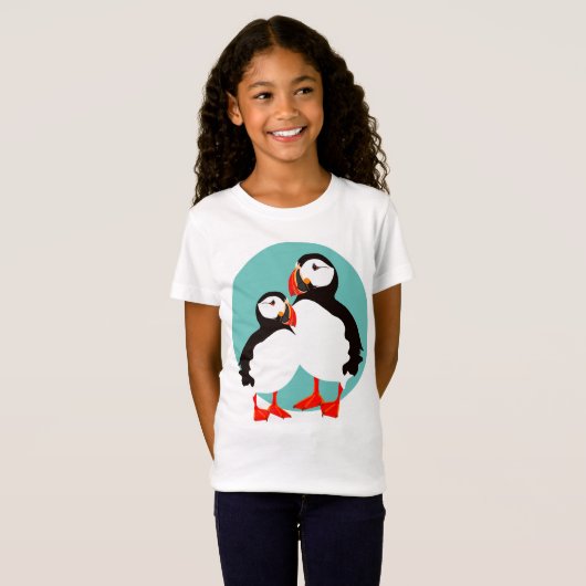 Puffins-Kids Tシャツ (正面フル)