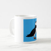 puffins.png コーヒーマグカップ (正面左)