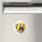 Puffy 3D Emoji Round Magnet マグネット (インサイチュ (食洗機))