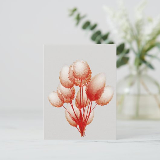 Puffy Blooms ポストカード (スタンド正面)