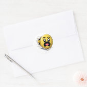Puffy Classic Round Sticker  ラウンドシール (封筒)