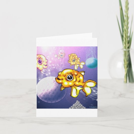 puffygoldfish カード (正面)