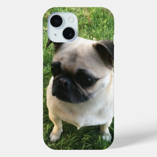 Pugの写真 Case-Mate iPhoneケース (裏面)
