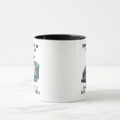 Pugの本読とコーヒーマグを飲む マグカップ (中央)