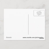 Pugはがきを邪魔しない ポストカード (裏面)