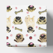 Pugをテーマにした好意ボックス フェイバーボックス (上部)