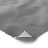 Pugクローズアップ ポスター (角)