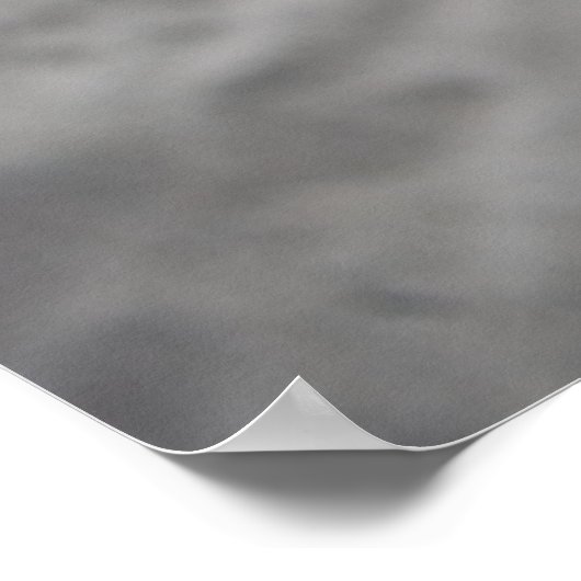 Pugクローズアップ ポスター (角)