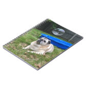 PUGスパイラルノートブック ノートブック (左側)