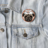Pugナースピン 缶バッジ (インサイチュ)