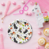 Pugハローウィンパーティ ペーパープレート (パーティー)