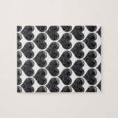 Pugハート ジグソーパズル (横)