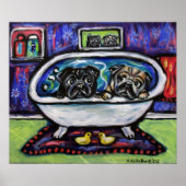 Pugバスタイム ポスター (正面)