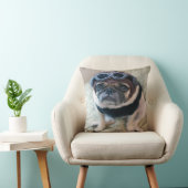 Pugパイロット クッション (椅子)