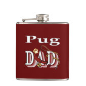 Pugパパギフト フラスク (正面)