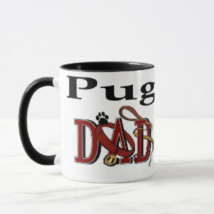 Pugパパギフト マグカップ