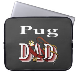Pugパパギフト ラップトップスリーブ