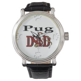 Pugパパギフト 腕時計