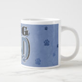 Pugパパ ジャンボコーヒーマグカップ (右)