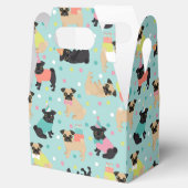 Pugパーティーの好意ボックス フェイバーボックス (オープン)