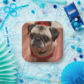 Pugパーティープレート ペーパープレート (パーティー)