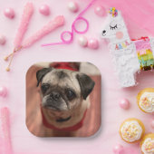 Pugパーティープレート ペーパープレート (パーティー)