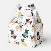 Pugパーティー フェイバーボックス (裏面サイド)