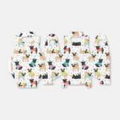 Pugパーティー フェイバーボックス (折り畳みなし)