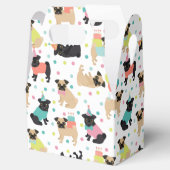 Pugパーティー フェイバーボックス (オープン)