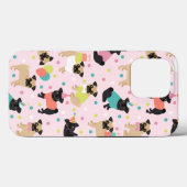 Pugパーティー Case-Mate iPhoneケース (裏面 (横))