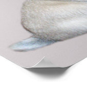 Pugプリント ポスター (角)