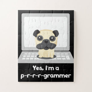 Pugプログラマ ジグソーパズル