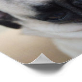 Pugポスターを閉じる ポスター (角)