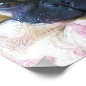 Pugポスター ポスター (角)