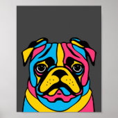 Pugポスター ポスター (正面)