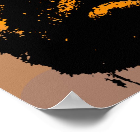 Pugポスター ポスター (角)