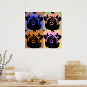 Pugポスター ポスター (キッチン)