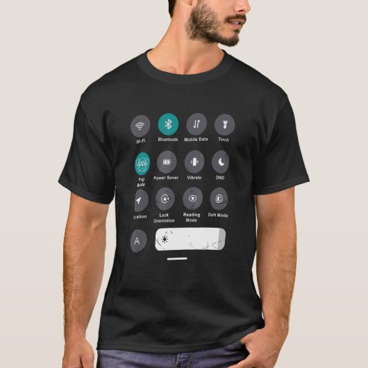 Pugモードオンプーグおたくメンズプーグ Tシャツ (正面)